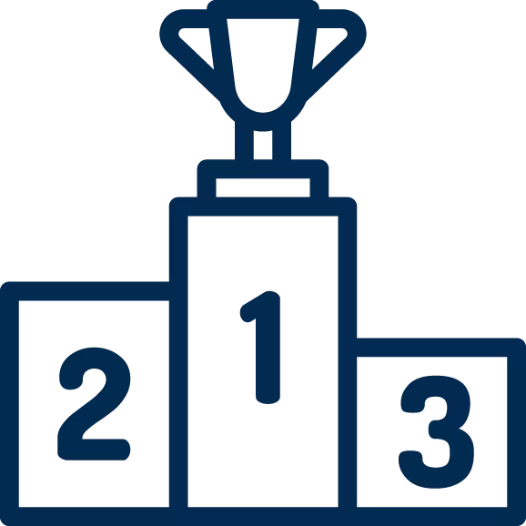championship podium