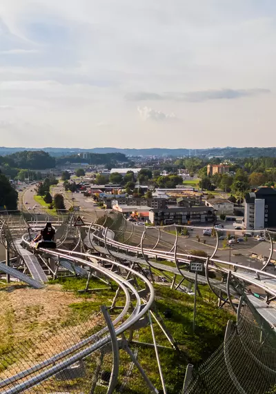 Pigeon Forge Racing Coaster Parkway 