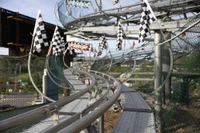 Pigeon Forge Racing Coaster finish line