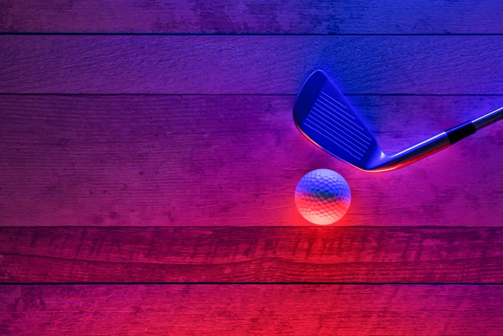 blacklight mini golf pigeon forge